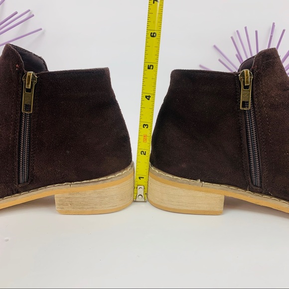 Seven7 Cisco Kid / Brown Bootie Side Zip Up - Picture 2 of 8